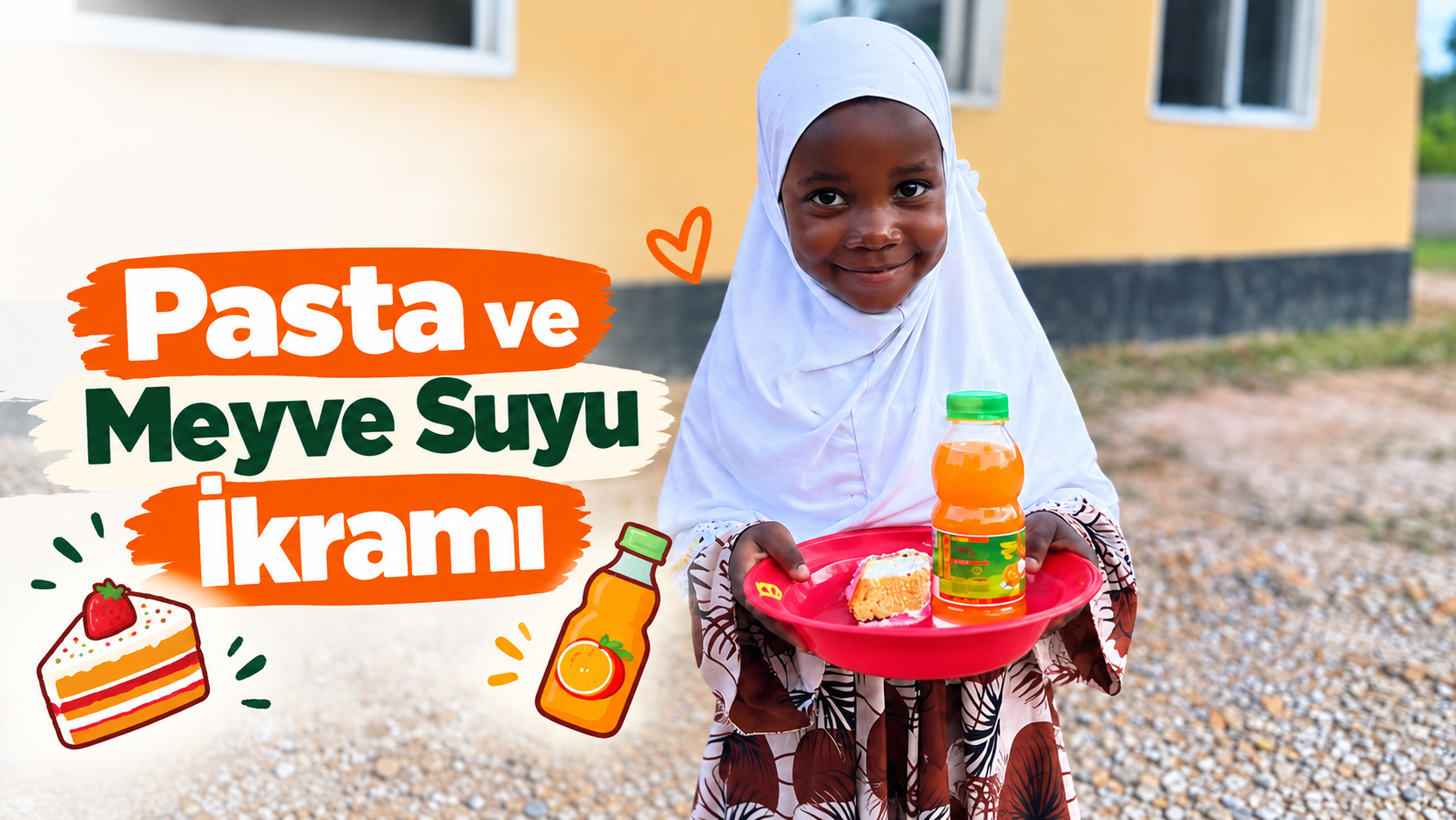 Pasta ve Meyve Suyu İkramı Bağışı